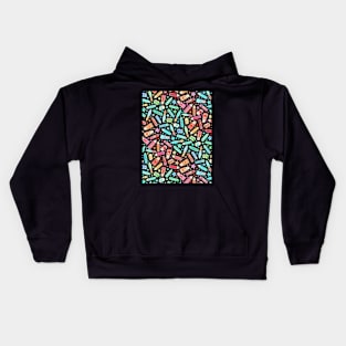 Rainbow Stationary and Art Supplies - Black Kids Hoodie